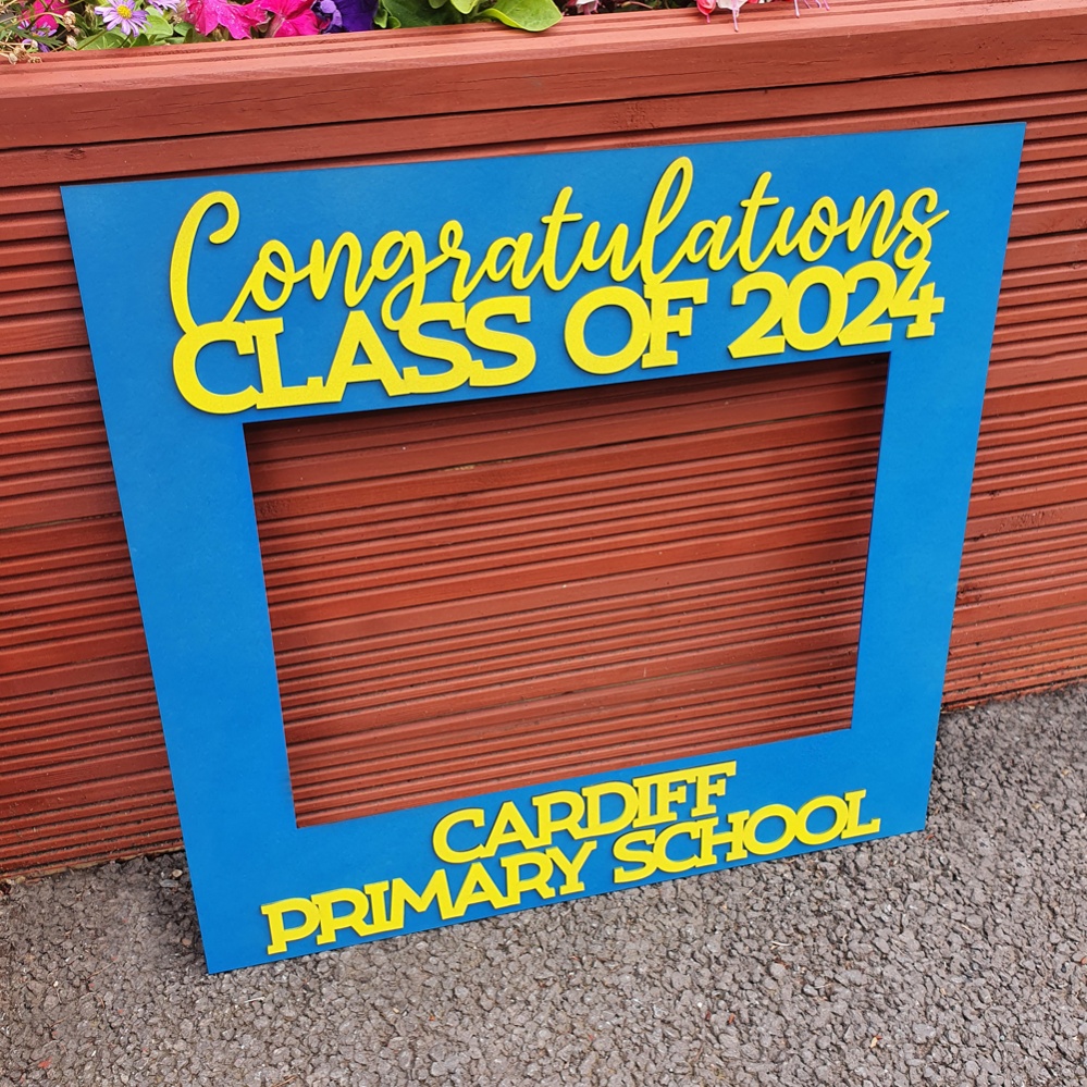 Personalised School Leavers Selfie Frame